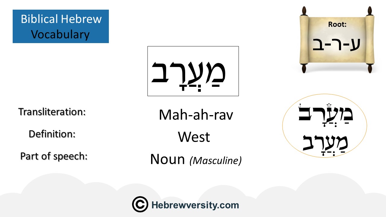 how-to-say-west-in-hebrew-hebrewversity