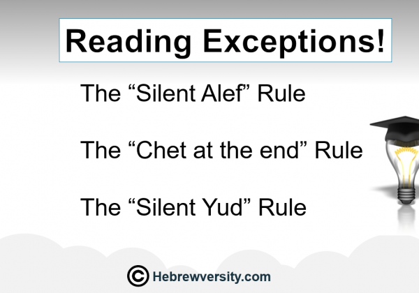 Lesson 13: Reading Exceptions!