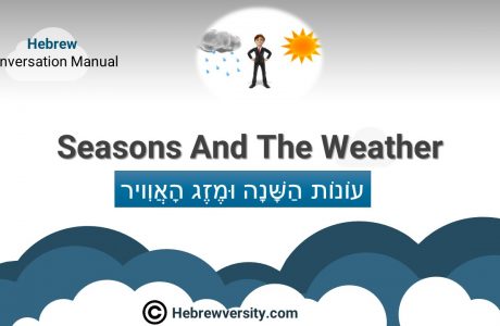 Seasons And The Weather